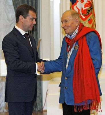 Президент Медведев и Вознесенский
