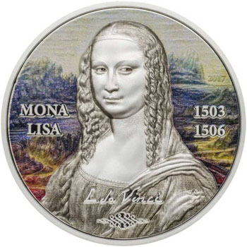 Монета Палау Леонардо да Винчи