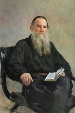 Портрет Толстого Репин